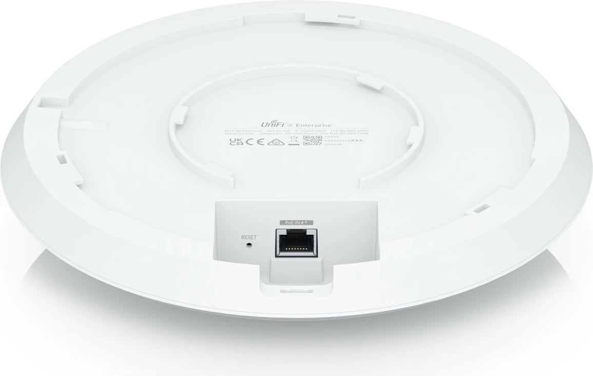 Access point Ubiquiti UniFi6 Enterprise, 2.4 GHz, 5 GHz, 6 GHz, 4800 Mbit/s, Bardhë