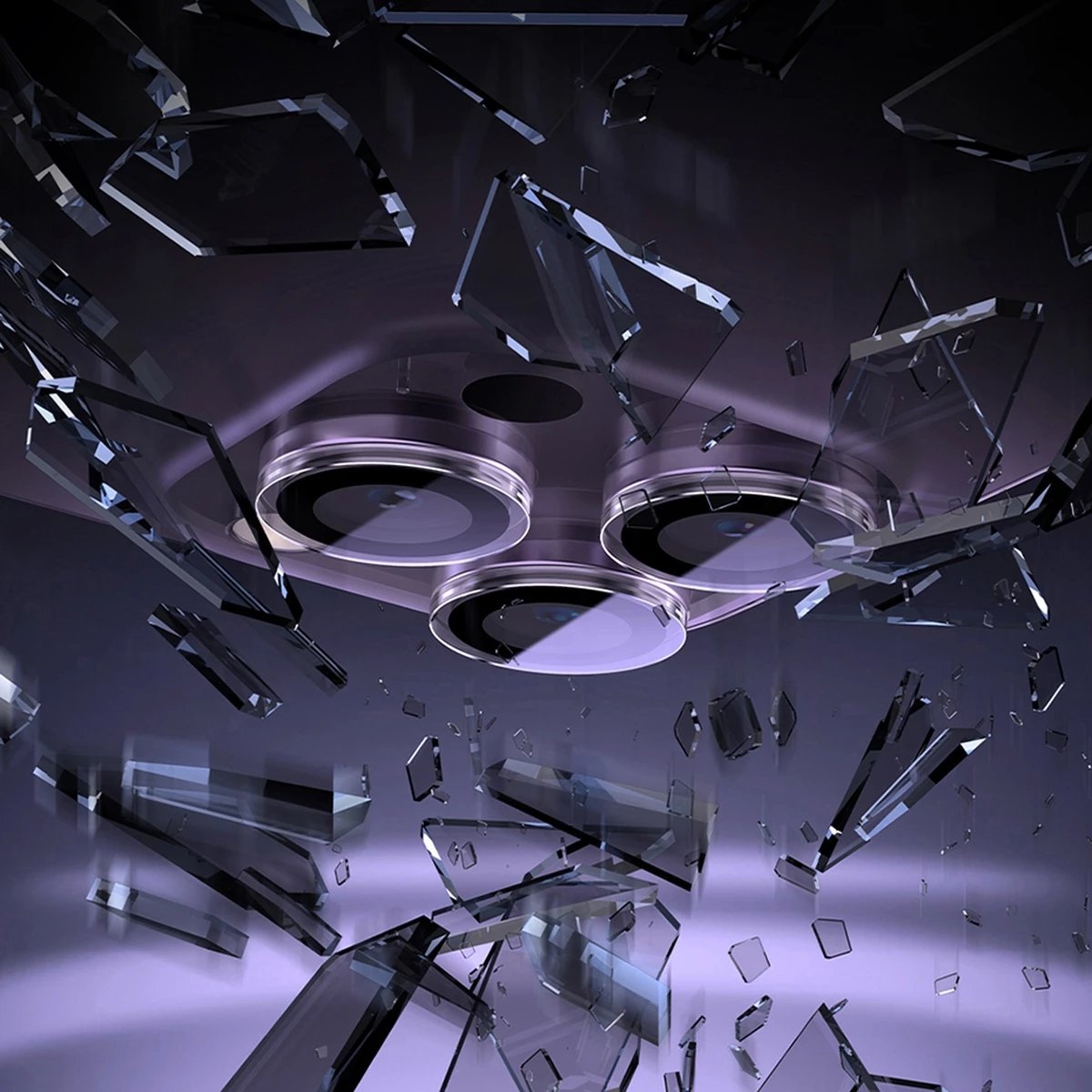 Xham mbrojtës kamerës Baseus për iPhone 12 Pro / 11 Pro Max / 11 Pro, Transparent