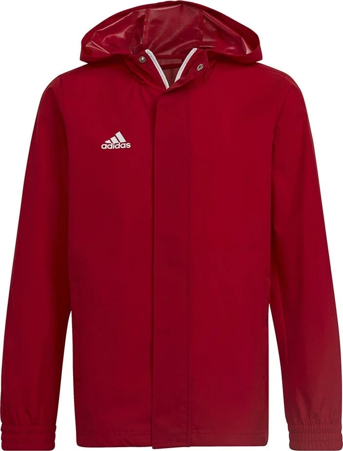 Xhaketë Adidas Entrada 22 All Weather, e kuqe