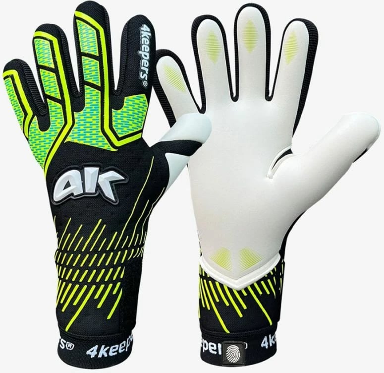 Doreza portieri për fëmijë 4keepers, të bardha/zeza/jeshile