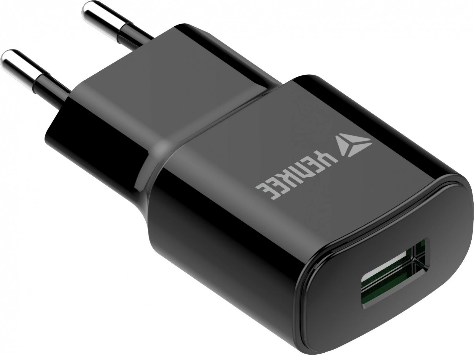 Karikues muri USB YENKEE YAC 2013BK, 12W, 2.4A, i zi