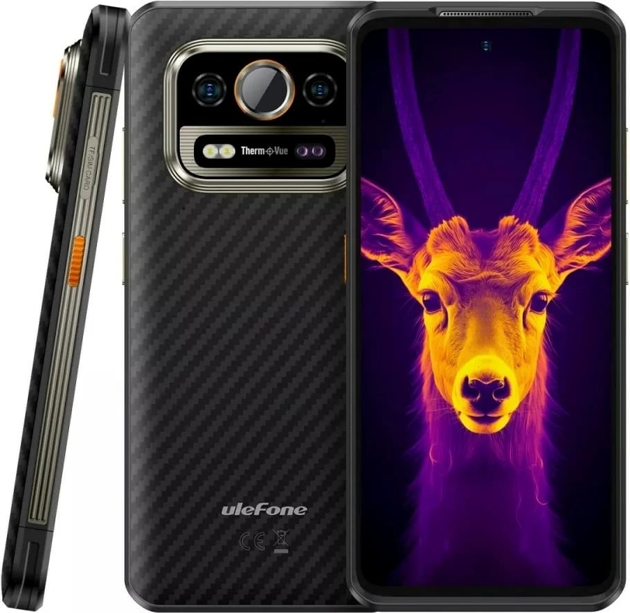 Celular Ulefone Armor 25T Pro 5G, 6/256GB, Frost Black pa karikues