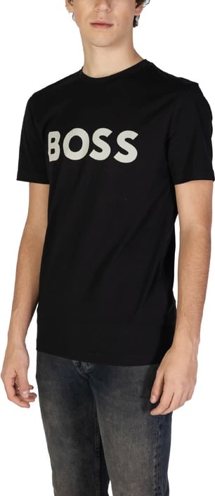 Maicë për meshkuj Boss, e zezë