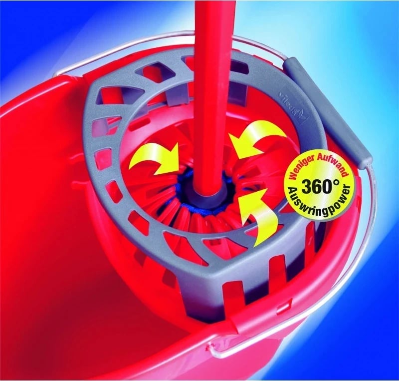 Kovë Vileda Torsion Power, e kuqe 