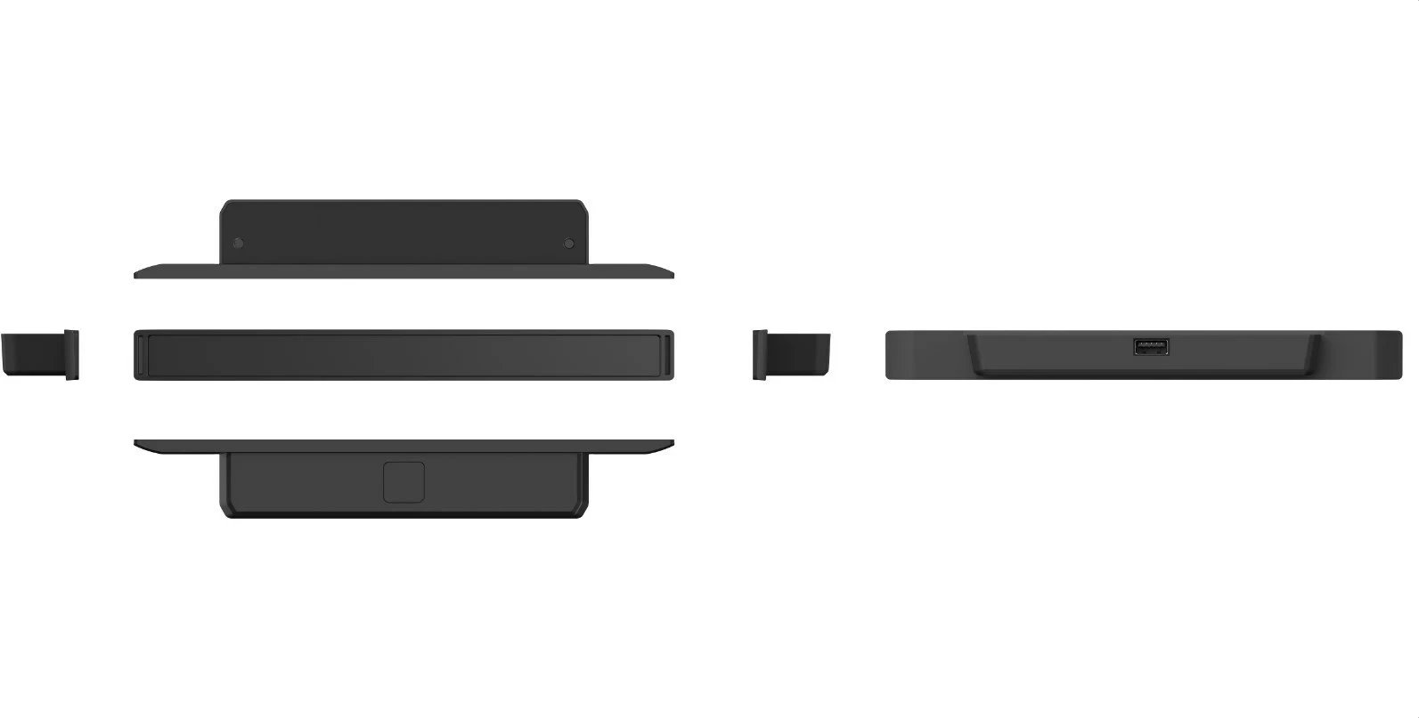 Modul WiFi/BT për monitor Avtek DS, i zi