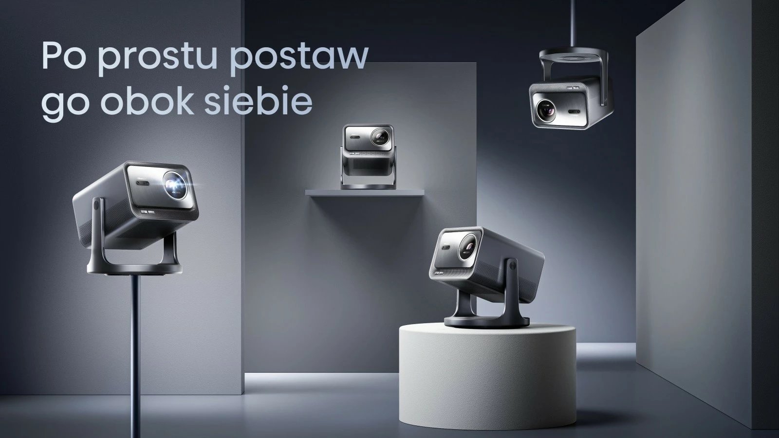 Projektor laser Hisense C2, 4K, 300", JBL Sound, WiFi, Bluetooth, Gri