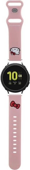 Rrip smartwatch Hello Kitty Silicone Kitty Head, 20mm, rozë