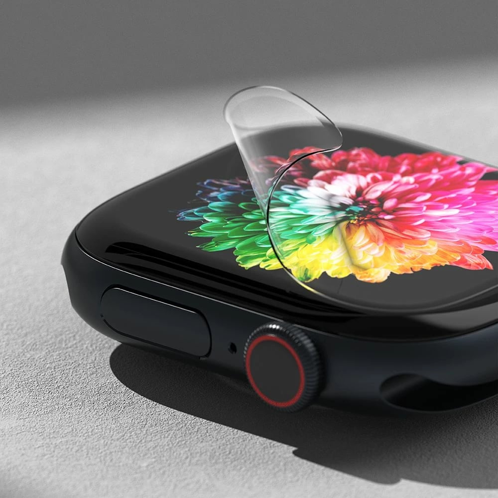 Folie mbrojtëse Ringke Dual Easy për Apple Watch 10, 42mm, 3 copë