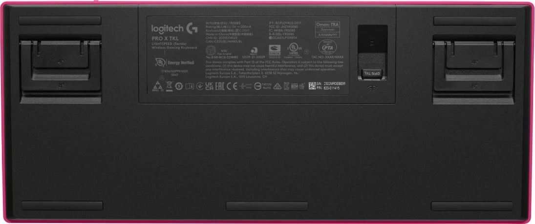 Tastierë mekanike Logitech G 920-012155, wireless, RGB, magenta