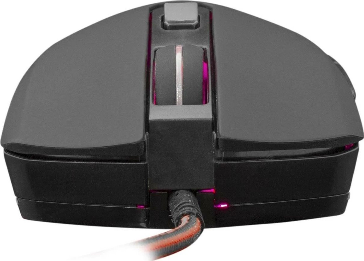 Maus gaming White Shark Cyrus, 3200 DPI, 6 taste, me dritë, i kuq