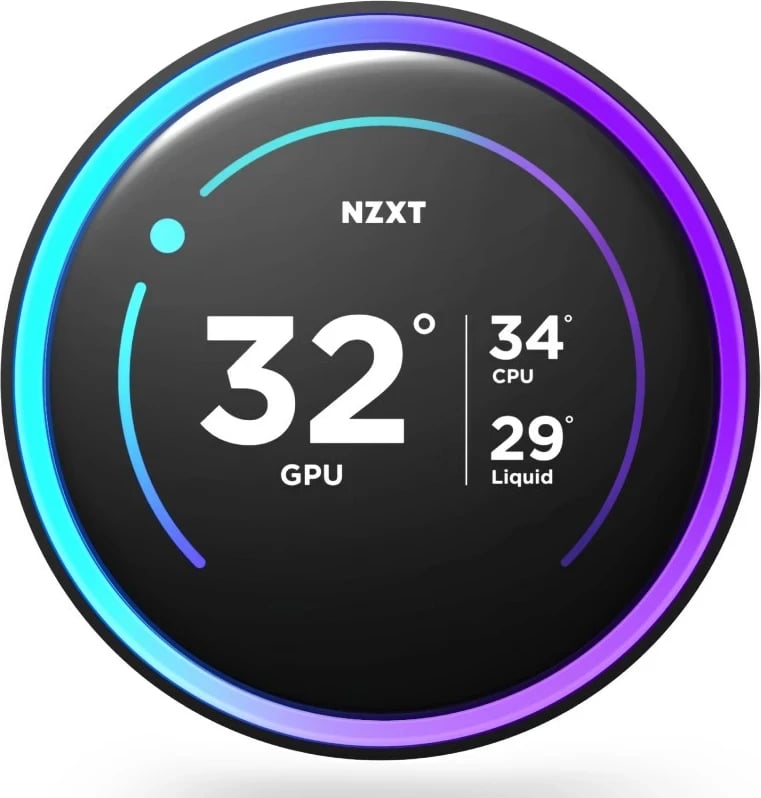Ftohës uji NZXT Kraken Elite 360 RGB, 12 cm, i zi