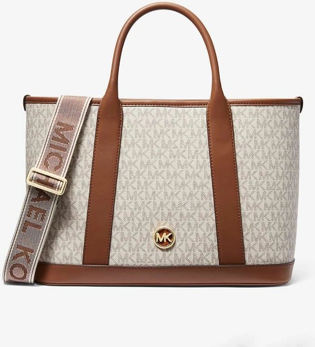 Çantë dore Michael Kors femra, bezhë