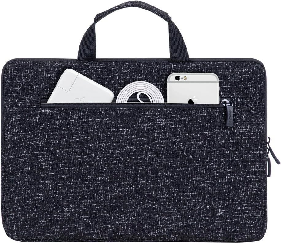 Mbështjellës laptopi RivaCase Anvik 13.3", i zi, me dorezë Mbështjellës laptopi RivaCase Anvik 13.3", i zi, me dorezë