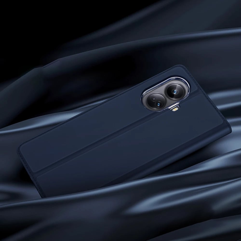 Mbështjellës Dux Ducis Skin Pro për Xiaomi Redmi A1+, me kapak, xhep kartelash dhe stand, e zezë