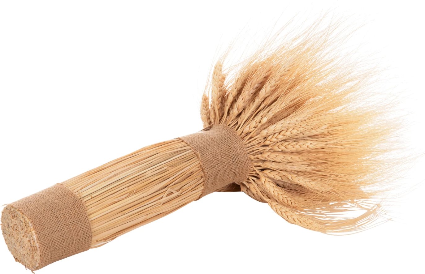 Buqetë dekorative me grurë të thatë, ngjyrë natyrale, FH7963, 48H cm