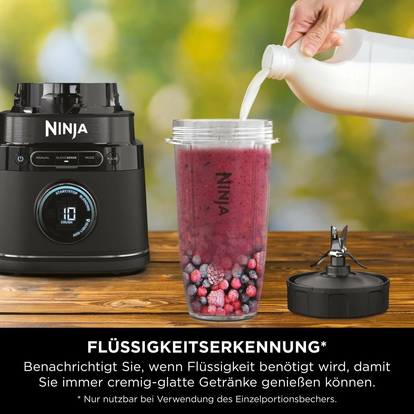 Blender Ninja Detect Power Mixer Pro, 2.1 L, 1200 W, Ngjyrë e zezë