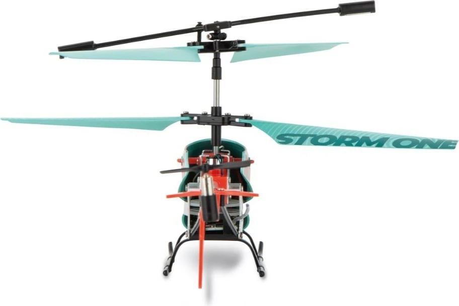 Helikopter RC Carrera Storm One 2.4 GHz, 18 cm, zi/blu/kuqe/bardhë, set me kontrollues dhe bateri