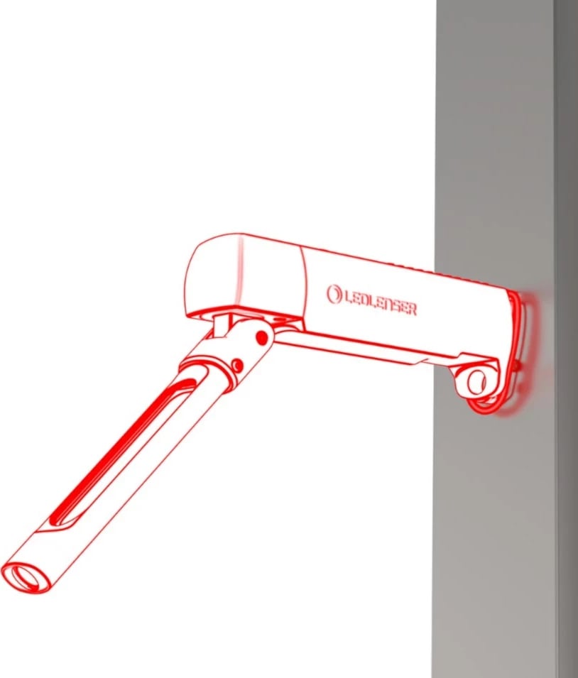 Dritë pune Ledlenser 502736, LED, 12 W, 2500 mAh, e zezë