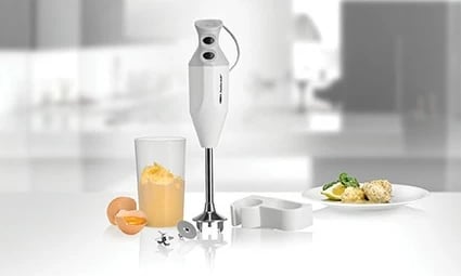 Blender dore UNOLD ESGE-Zauberstab M 122 S, 0.6L, i bardhë