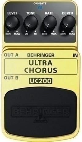 Efekt kitarë Behringer UC200 Ultra Chorus, Verdhë