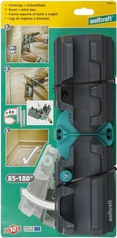 Kuti mitre Wolfcraft 6948200, E zezë