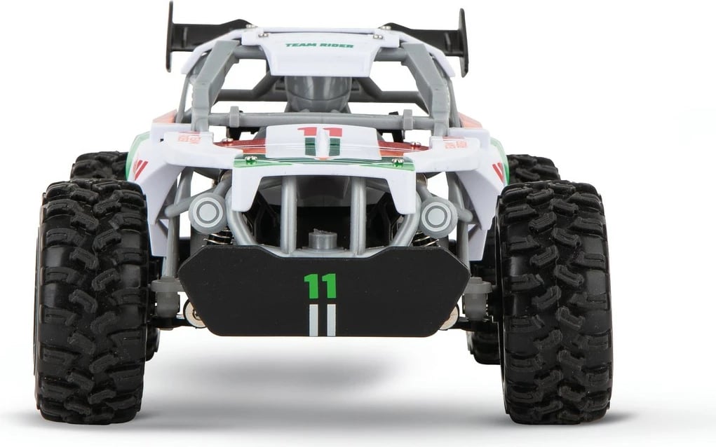 Makine lodër Carrera RC Team Rider, buggy, 2.4GHz, elektrike, bardhë