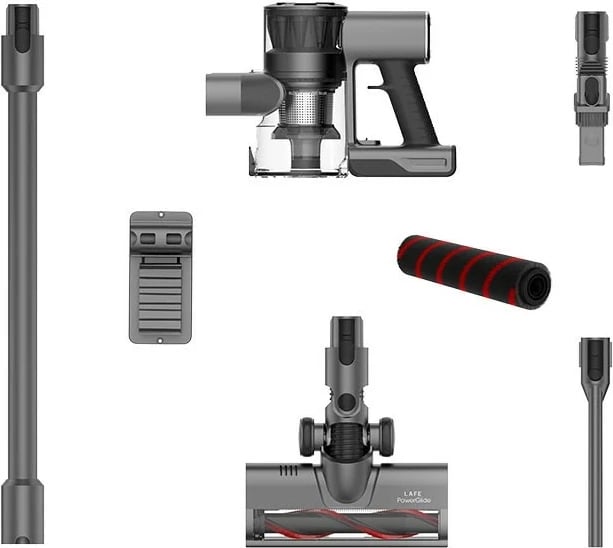Kasë fshese Lafe PowerGlide 200 W, pa kabllo, gri
