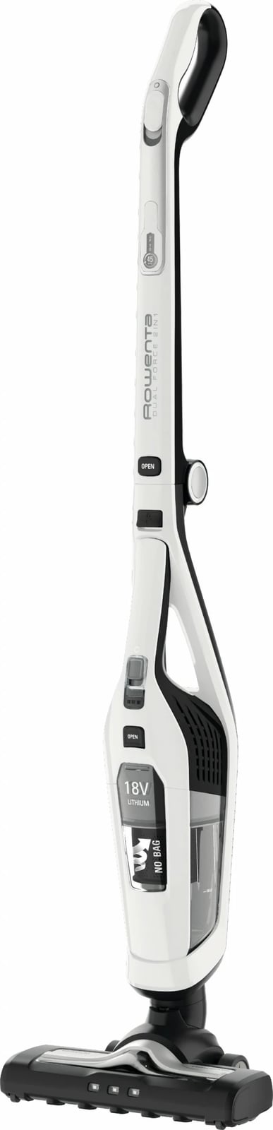 Fshesë me korrent pa kabllo Rowenta Dual Force 2-in-1 RH6737, 18V, e bardhë