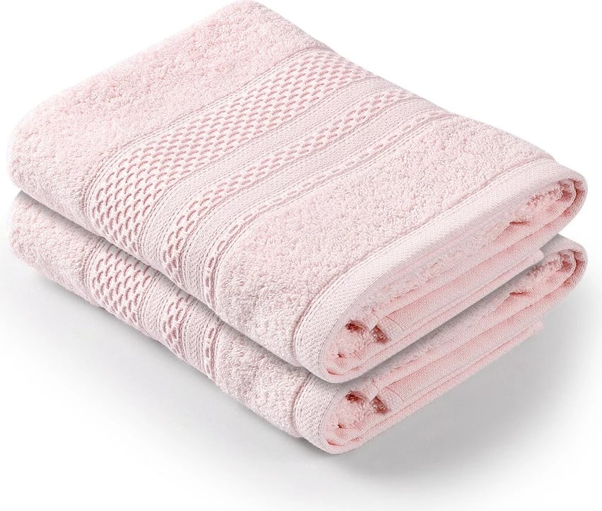 Set peshqirësh duarsh (2 copë), Mijölnir, Piramit, ngjyrë pluhur