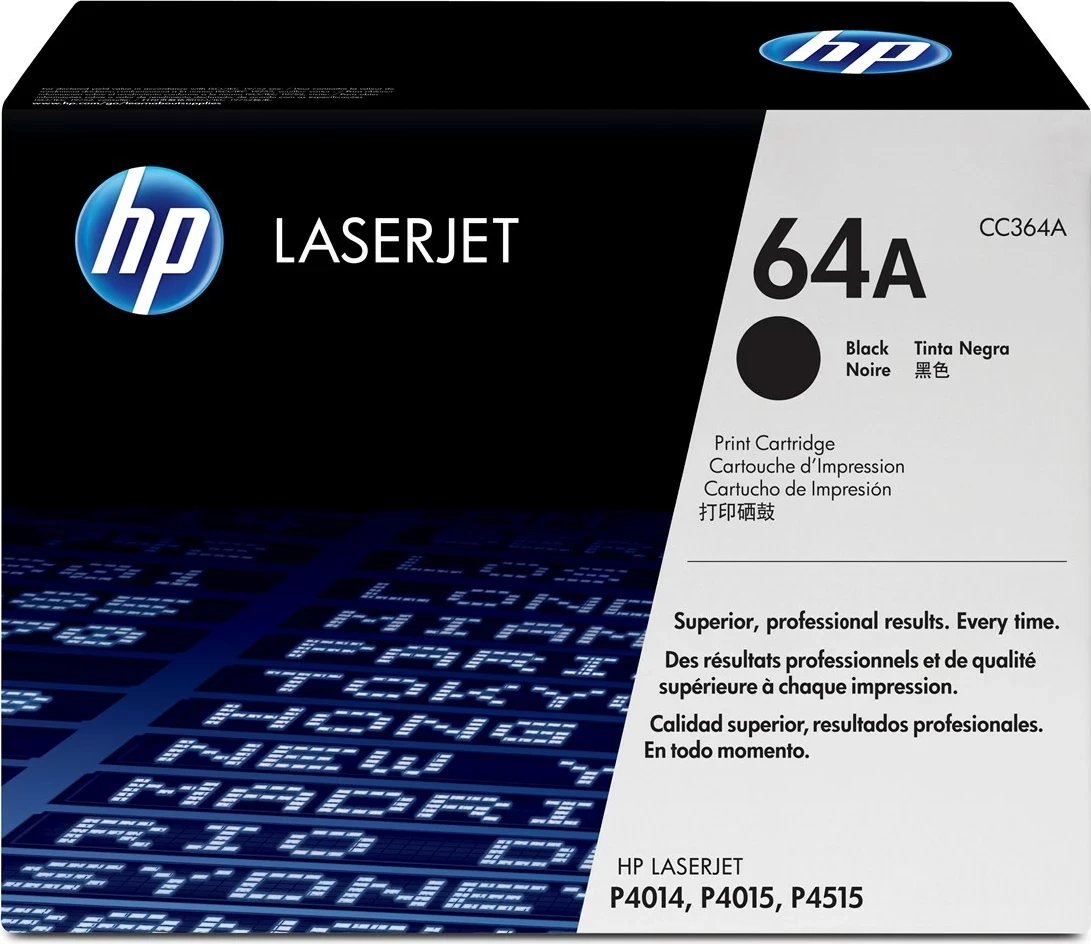 Toner HP 64A origjinal, CC364A, për HP LaserJet, e zezë