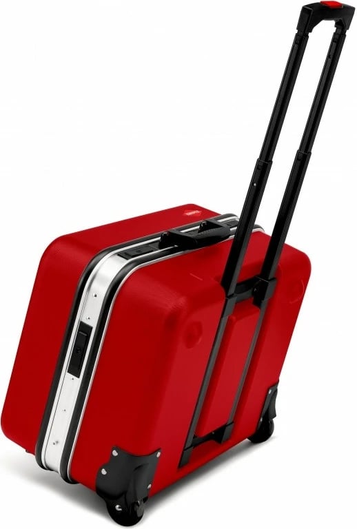 Kasë veglash Knipex 98 99 15, ABS/Alumin, 2 ndarje, e zezë/kuqe