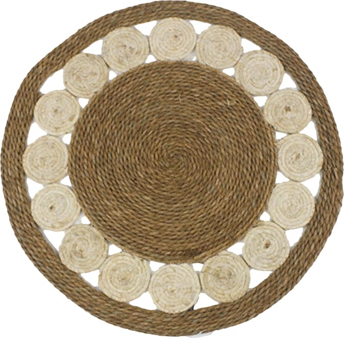 Qilim Opronzo Inart litar natyral D100x2cm