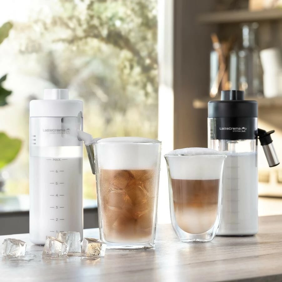 Aparat për espresso De’Longhi Eletta Explore, 1.8 L, Kafe kokrra, Kafe e bluar, Mulli i integruar, 1450 W, Gri