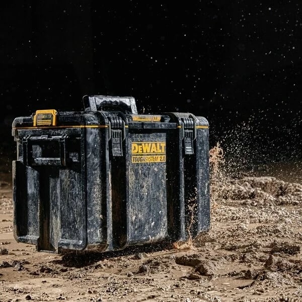 Kuti veglash DeWalt DWST83342-1 ToughSystem 2.0, Polikarbonat, e zezë/verdhe