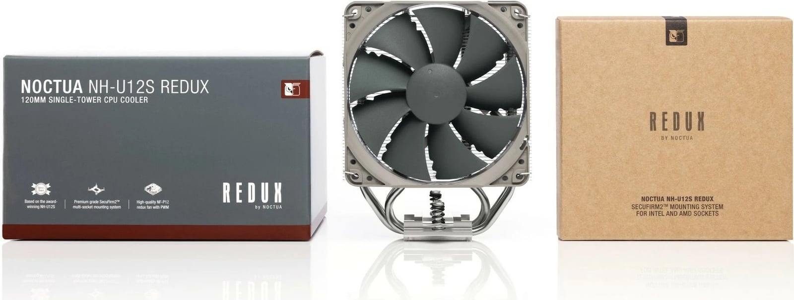 Ftohës procesori NOCTUA NH-U12S redux, 12cm, gri