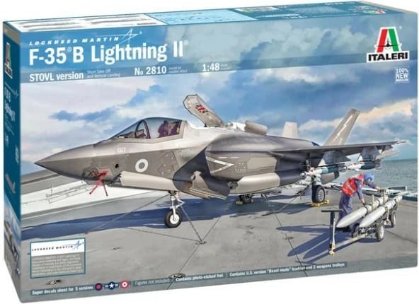 Model plastik aeroplani Italeri F-35B Lightning II 1:48