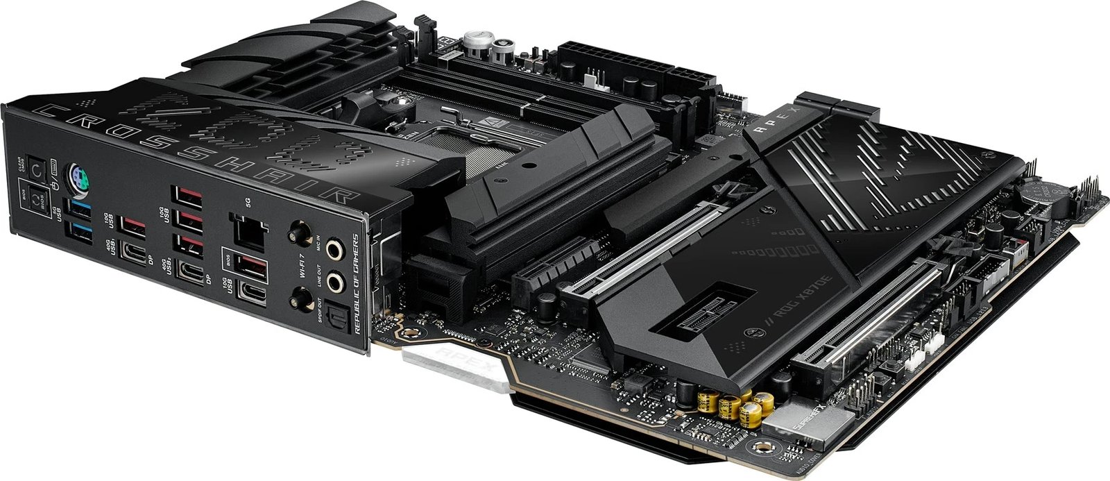 Pllakë amë ASUS ROG CROSSHAIR X870E APEX, Socket AM5, ATX, e zezë