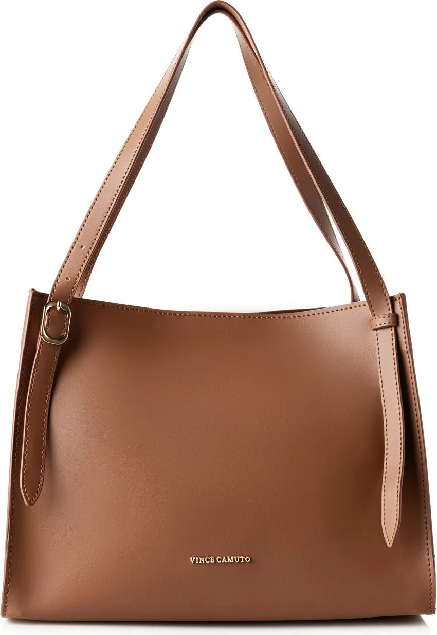 Çantë tote Vince Camuto, Palermo, ngjyrë kafe e hapur