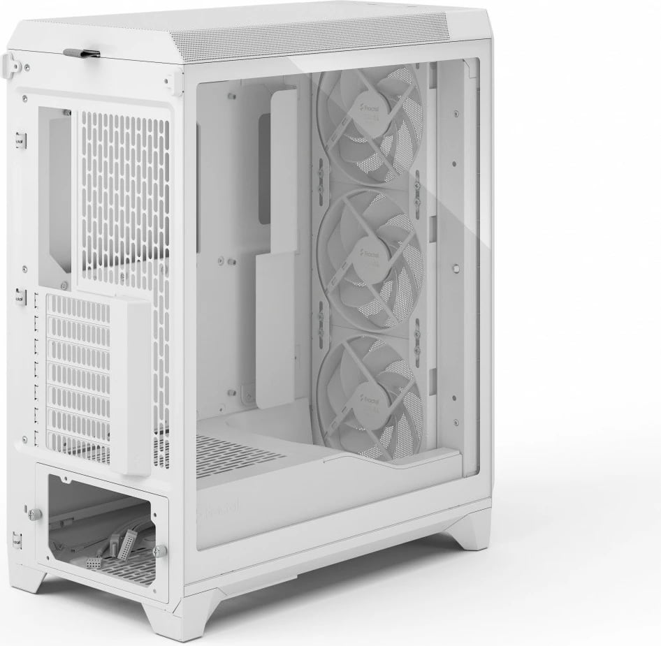 Kasë Fractal Design Meshify 3, ATX/E-ATX/Micro ATX/Mini ITX, xham i temperuar, e bardhë