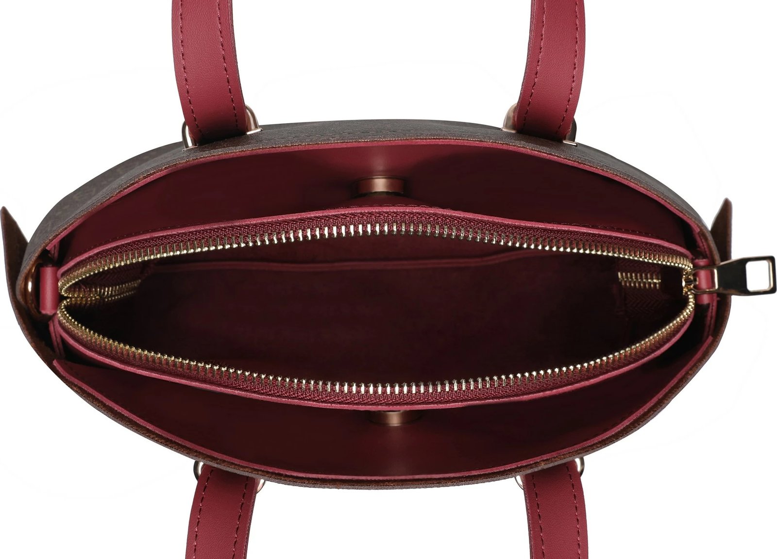 Çantë dore Lucky Bees, 1233, kafe dhe e kuqe e errët