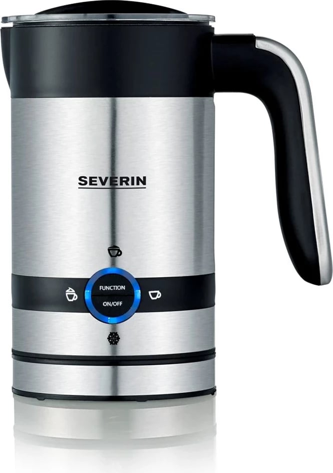 Shkumëzues qumështi SEVERIN SM 3584, automatik, 100 ml, i zi/inox