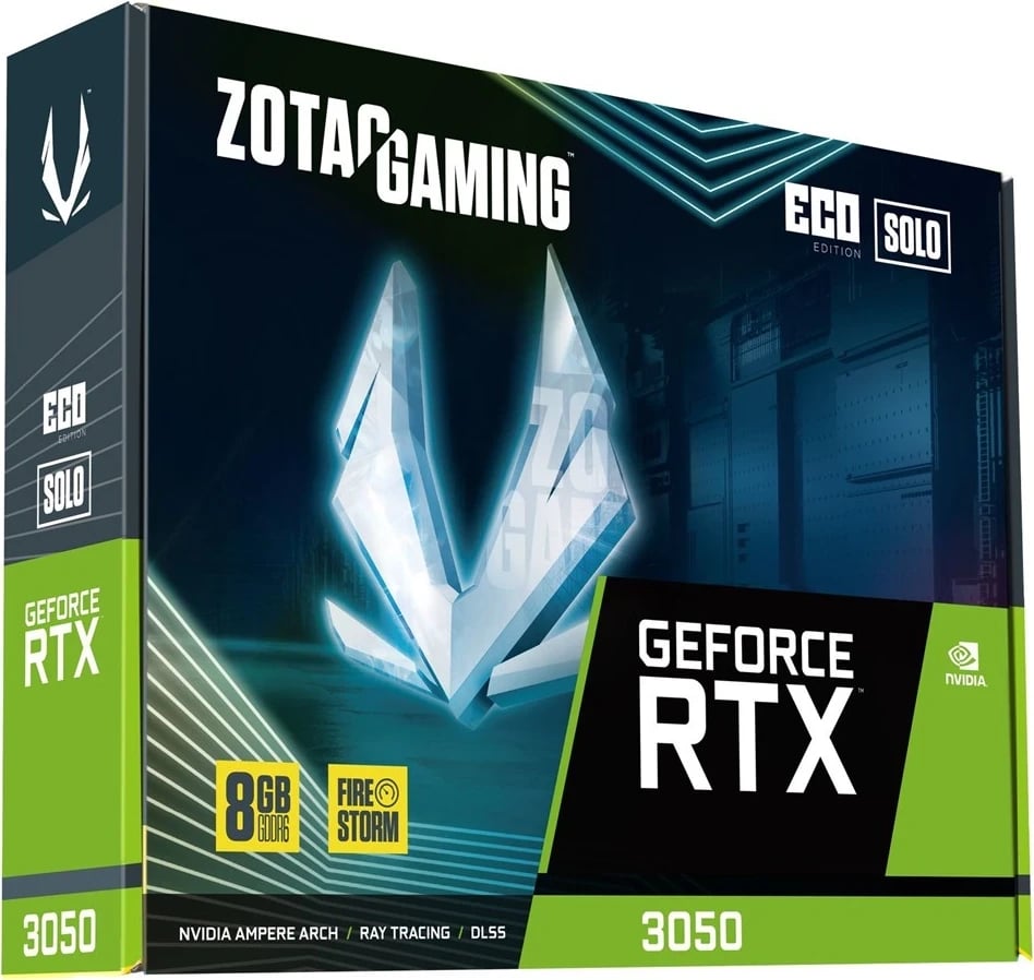 Kartë grafike ZOTAC GAMING GeForce RTX 3050, 8 GB GDDR6