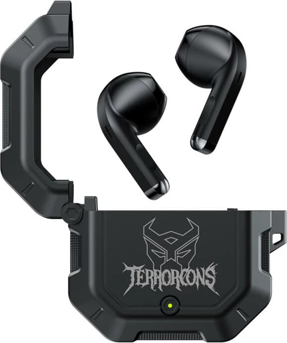 Kufje TWS Transformers TF-T12, Bluetooth 5.3, ANC, të zeza