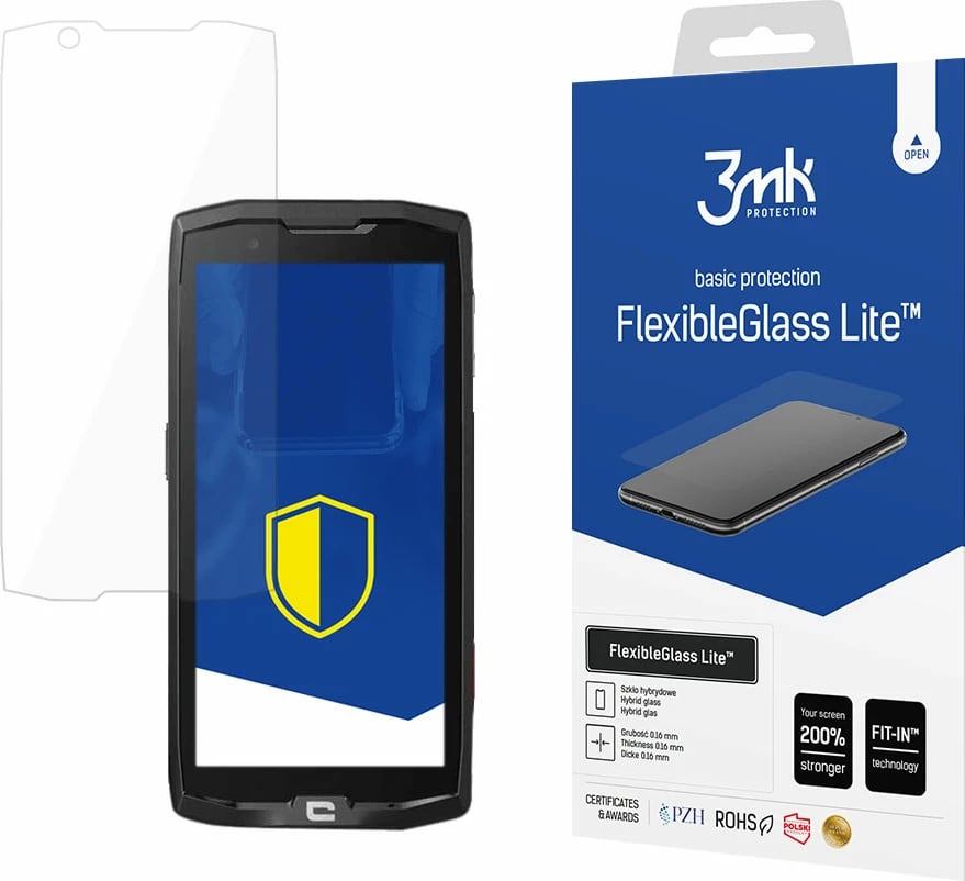 Xham hibrid mbrojtës për ekran, 3mk Protection FlexibleGlass Lite, për Crosscall Core X4