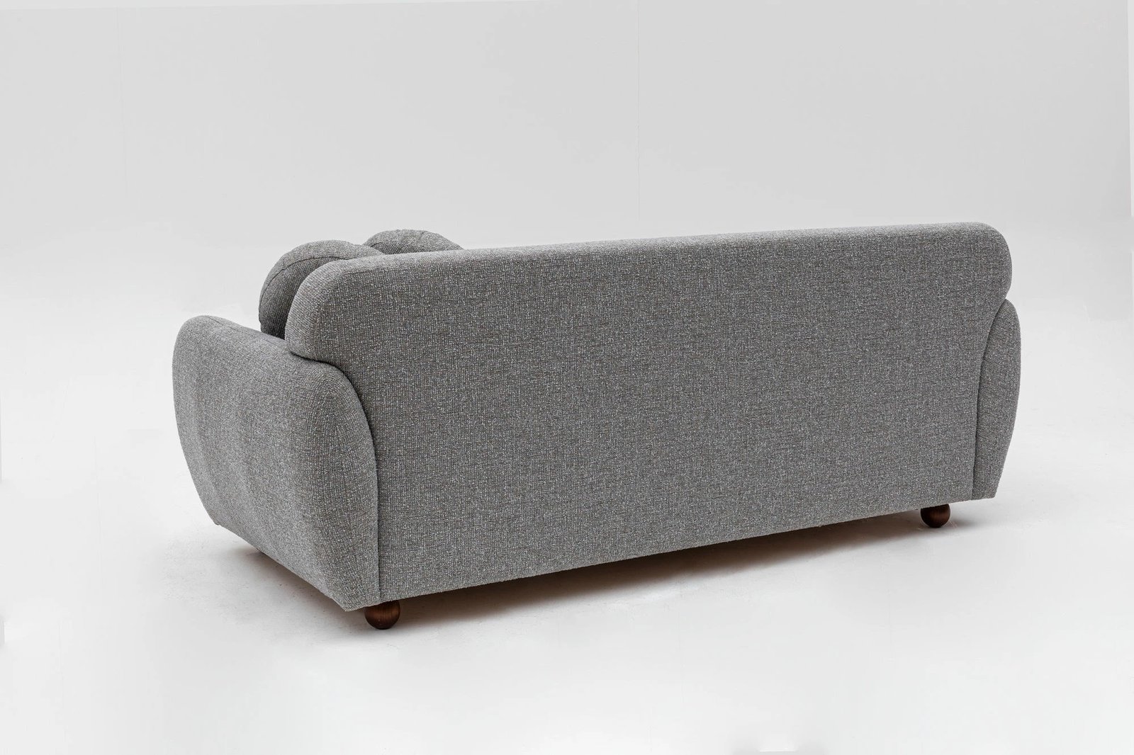 Divan treshe, ngjyrë gri e çelët, Atelier del Sofa, Eddy