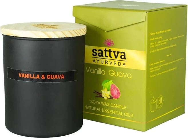 Qiri soje Sattva Vanilla dhe Guava 200g
