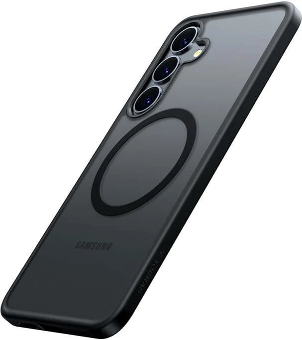 Mbështjellës Torras Guardian-Mag për Samsung S25, i zi