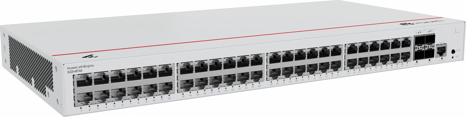 Switch HUAWEI eKit S220-48T4S, Managed, L2, Gigabit Ethernet, Rack mounting, 1U
