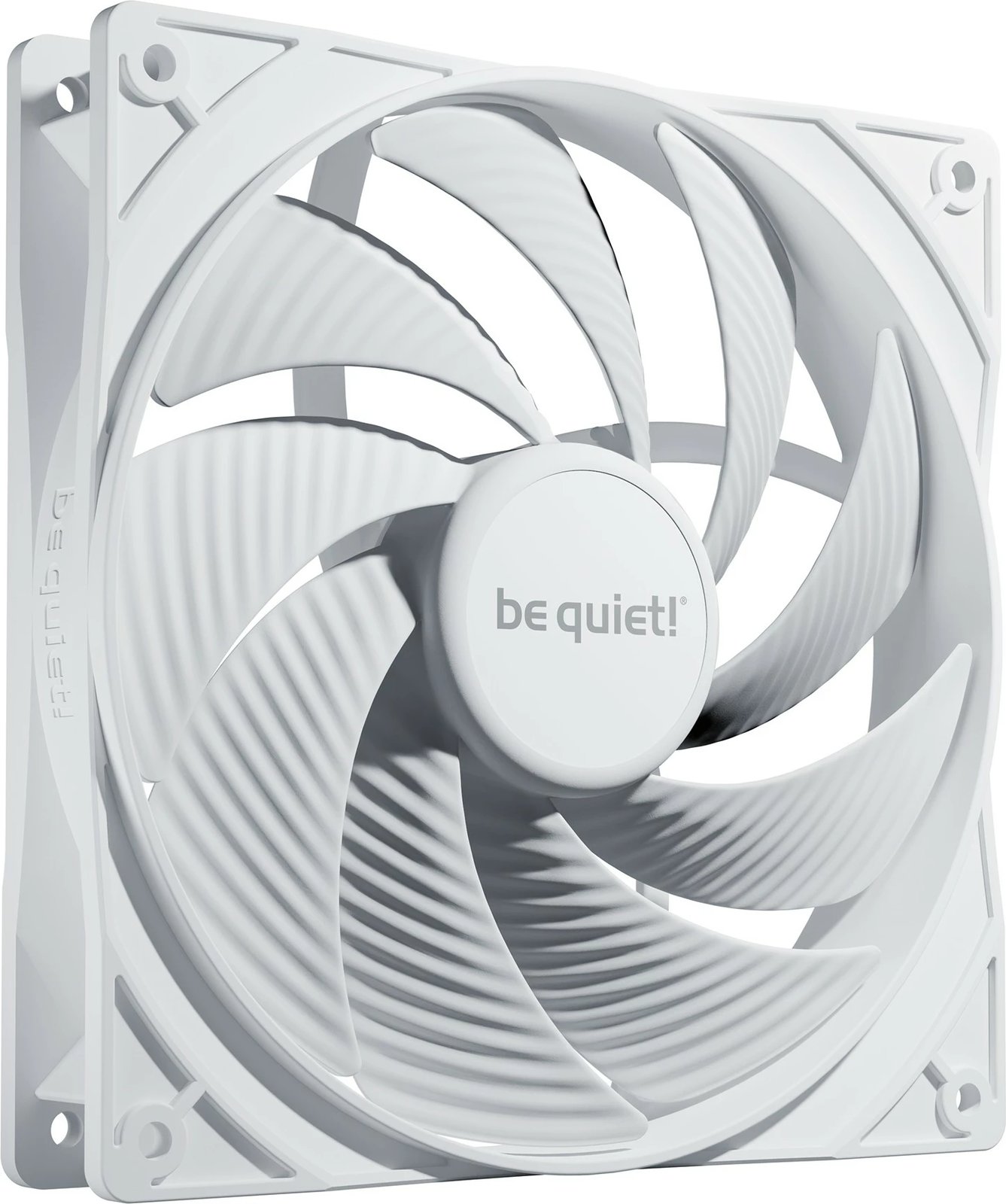 Ventilator kase Be Quiet! Pure Wings 3 PWM high-speed 140mm, i bardhë