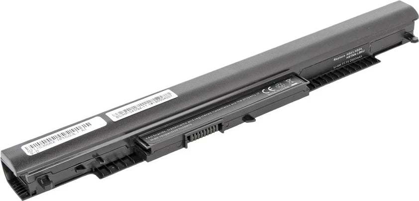 Bateri laptop Mitsu për HP 240 G4/255 G4, 2200 mAh, 11.1V, 6 qeliza, e zezë